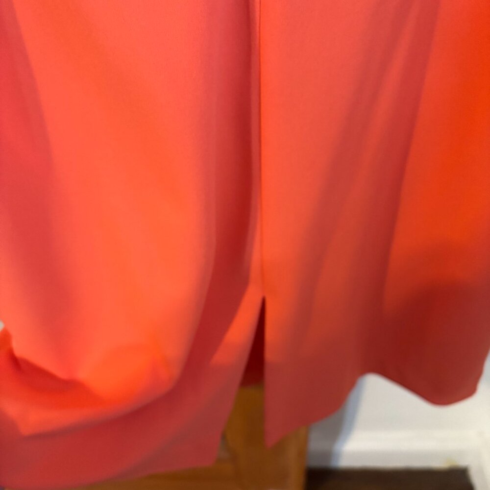 Vince Camuto Cap sleeve sheath Coral color dress Size 14 - Picture 12 of 15